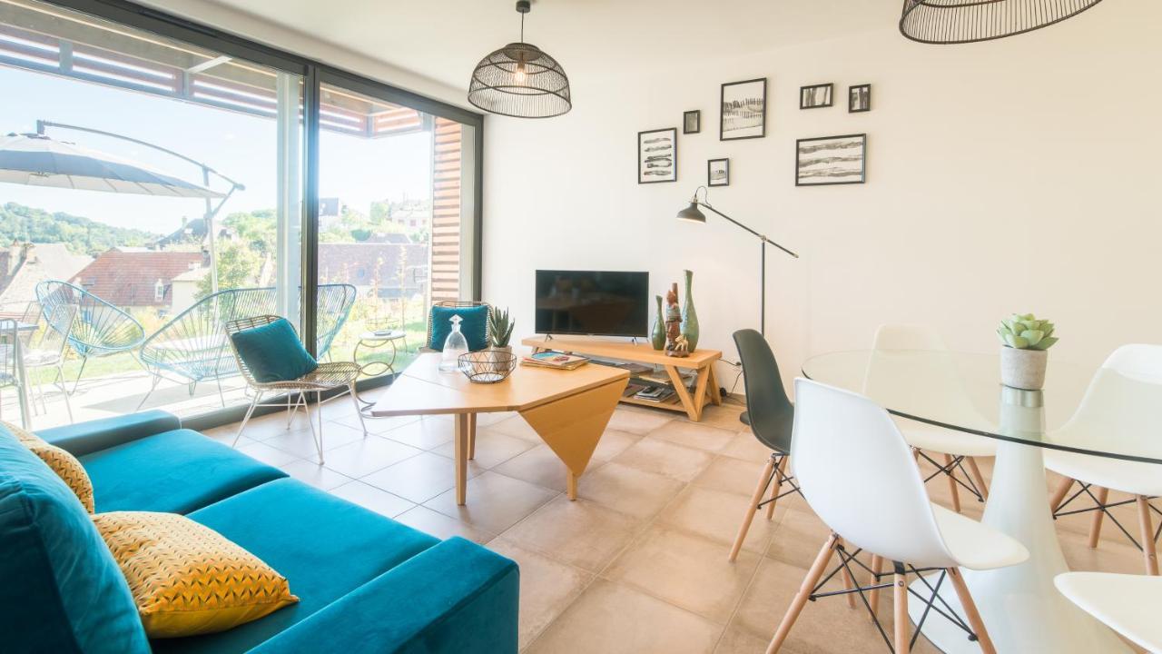 Open Sun Avec Jacuzzi Privatif Et Parking Prive Daire Sarlat-la-Canéda Dış mekan fotoğraf
